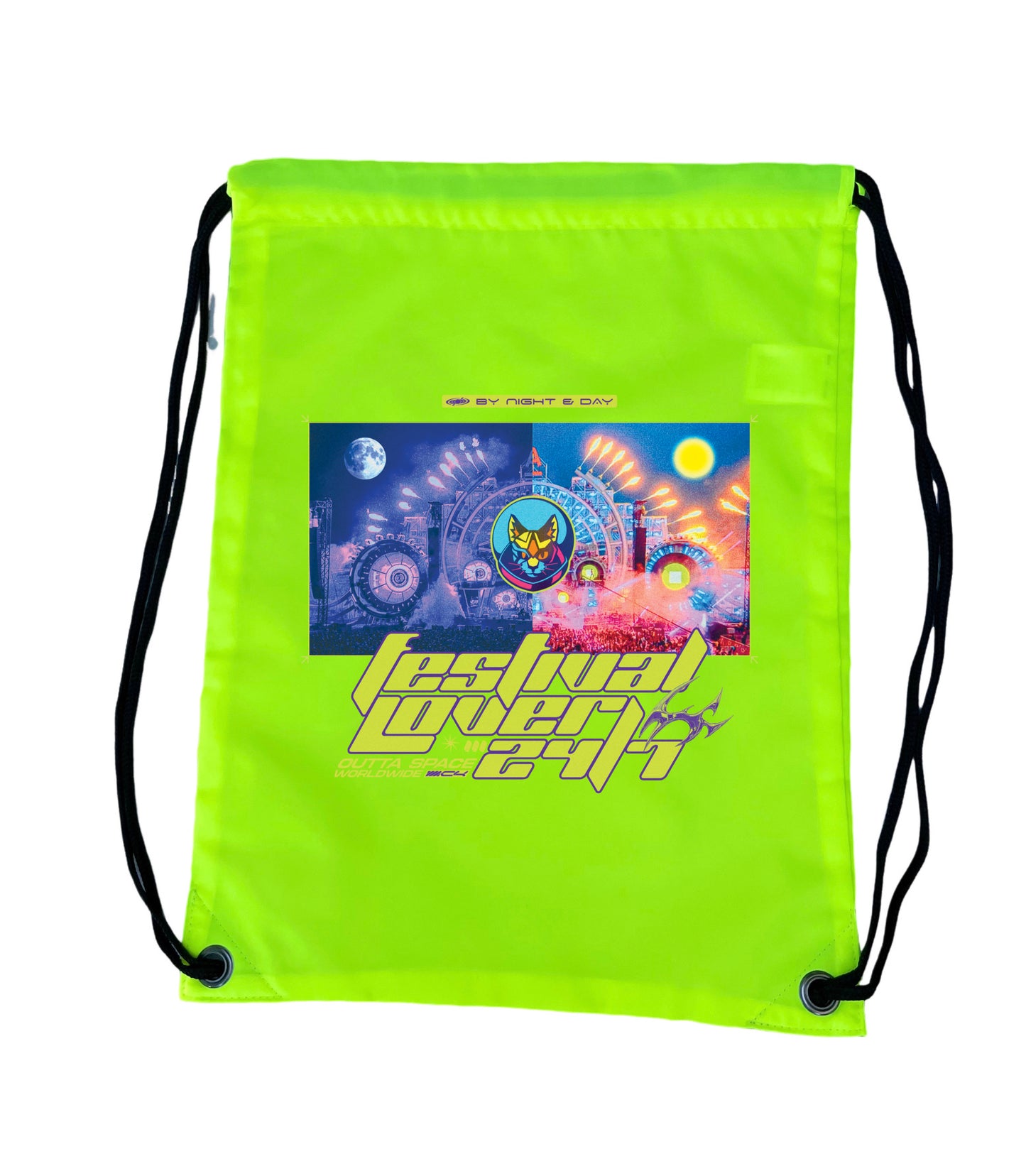 Festival-Bag Fluorescent Yellow