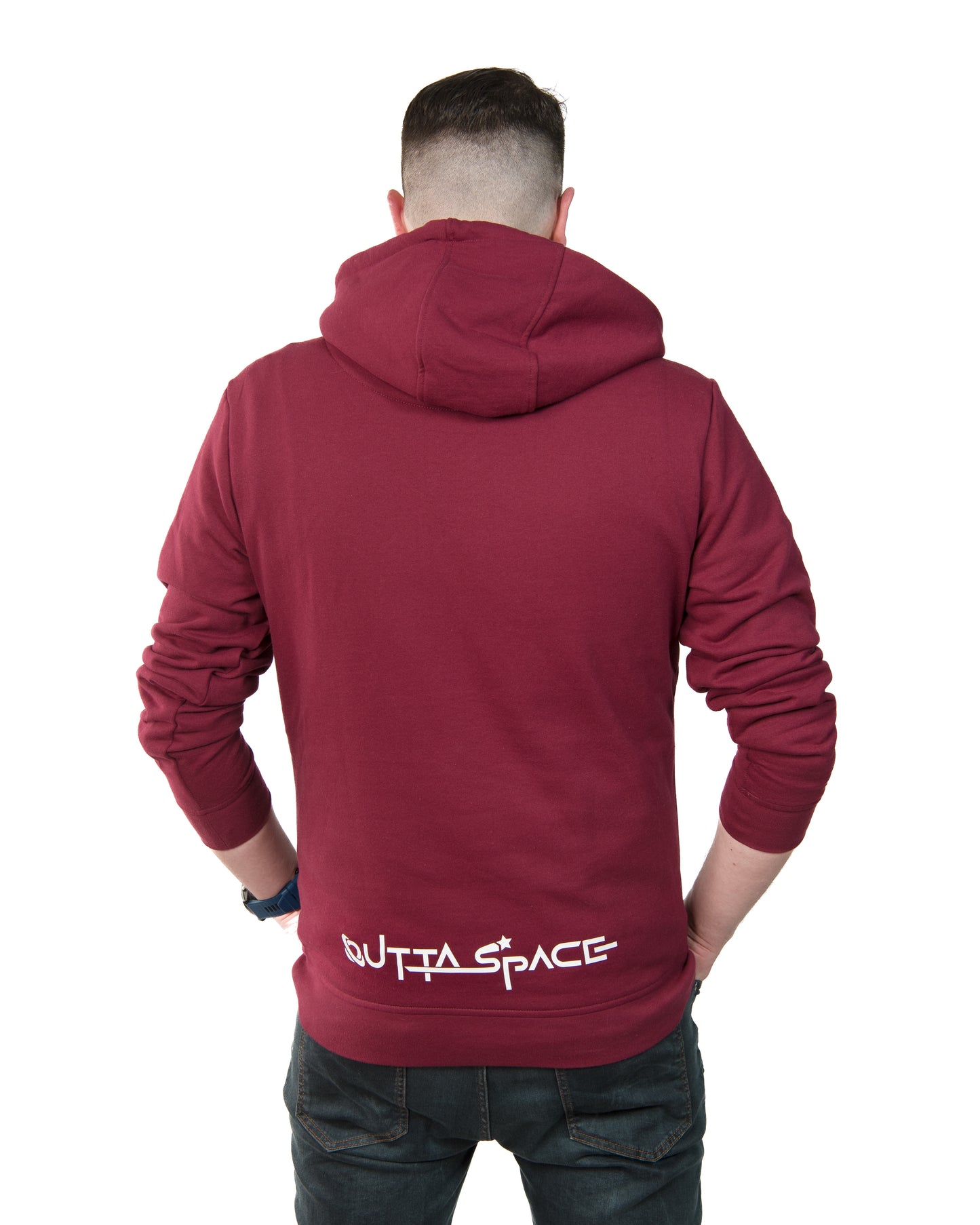 Unisex Hoodie Burgundy