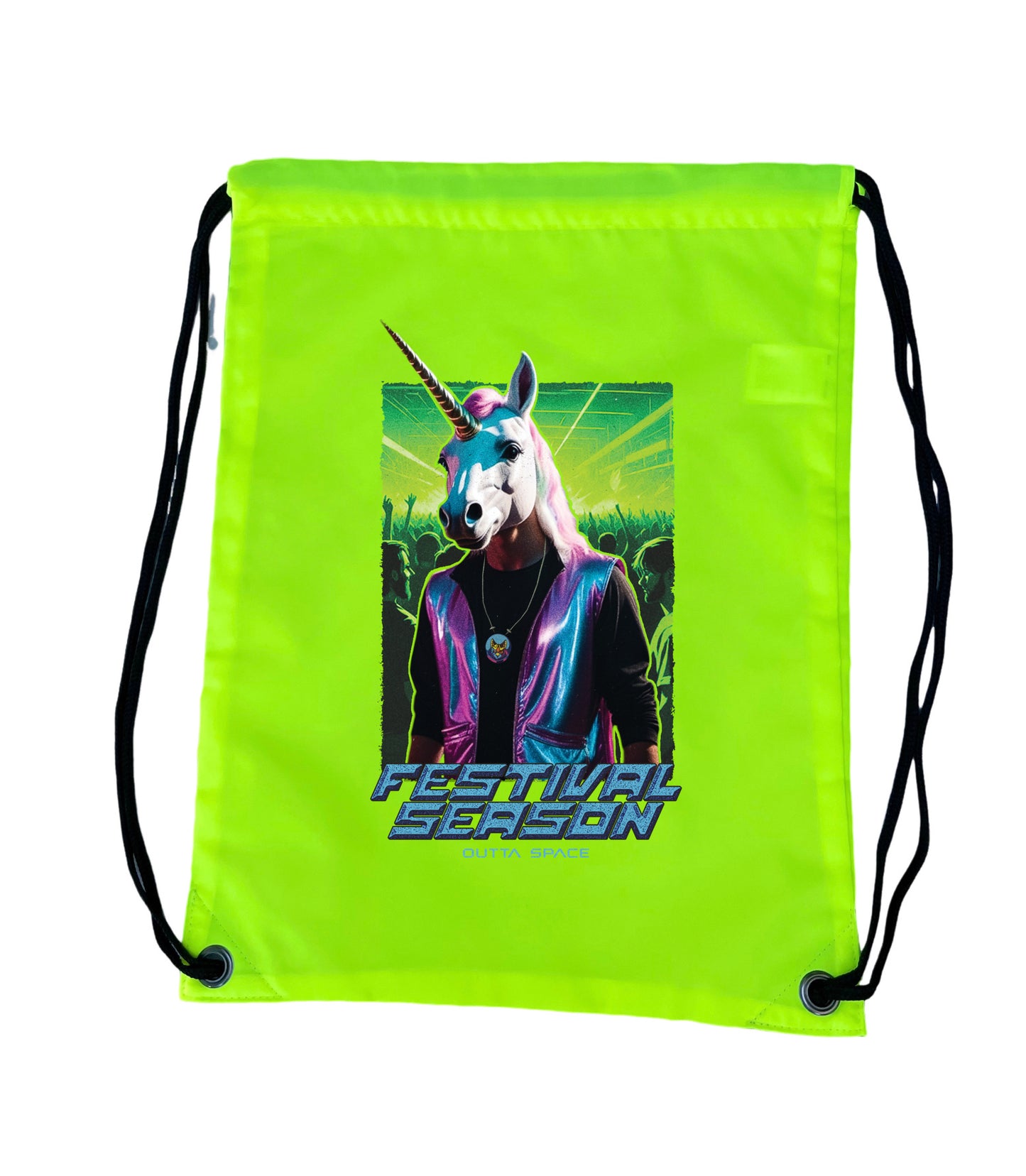 Festival-Bag Fluorescent Yellow