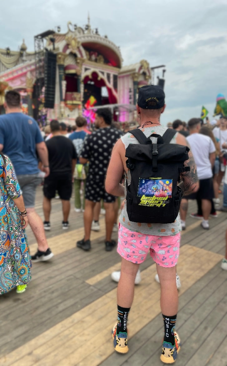 Festival-Rucksack Black